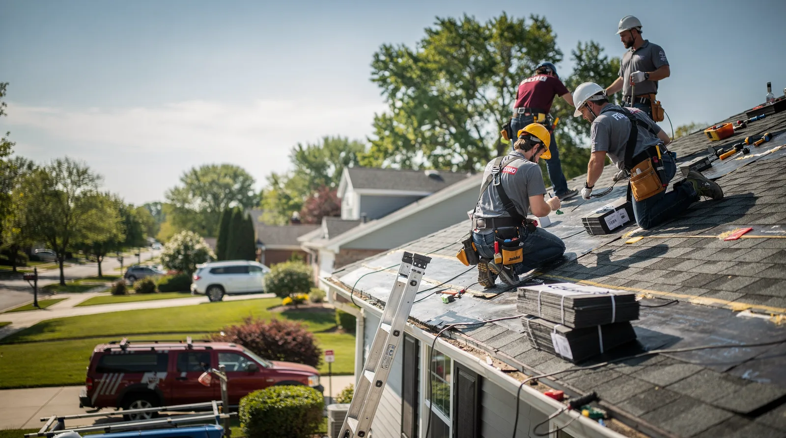 Roof Repair in Helenville, WI around you